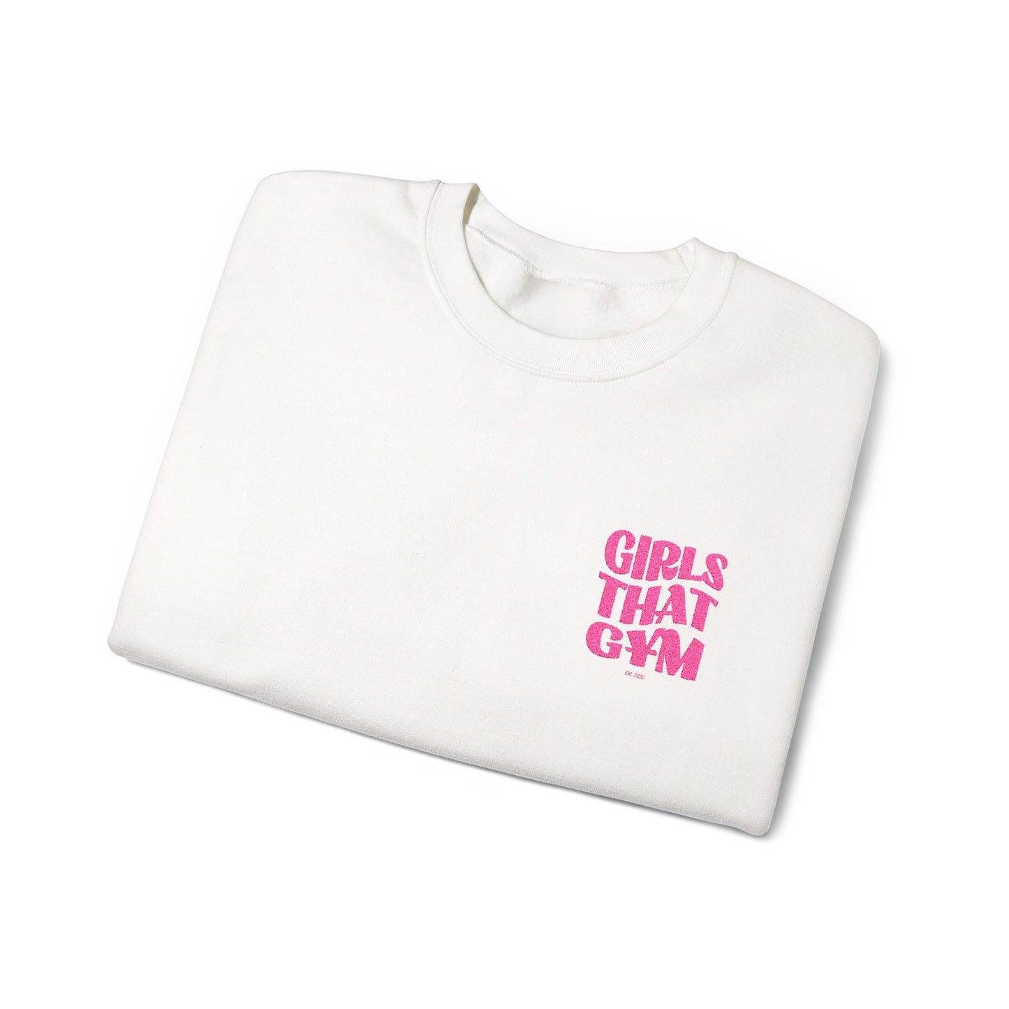 Essential Sweatshirt - Pink Logo