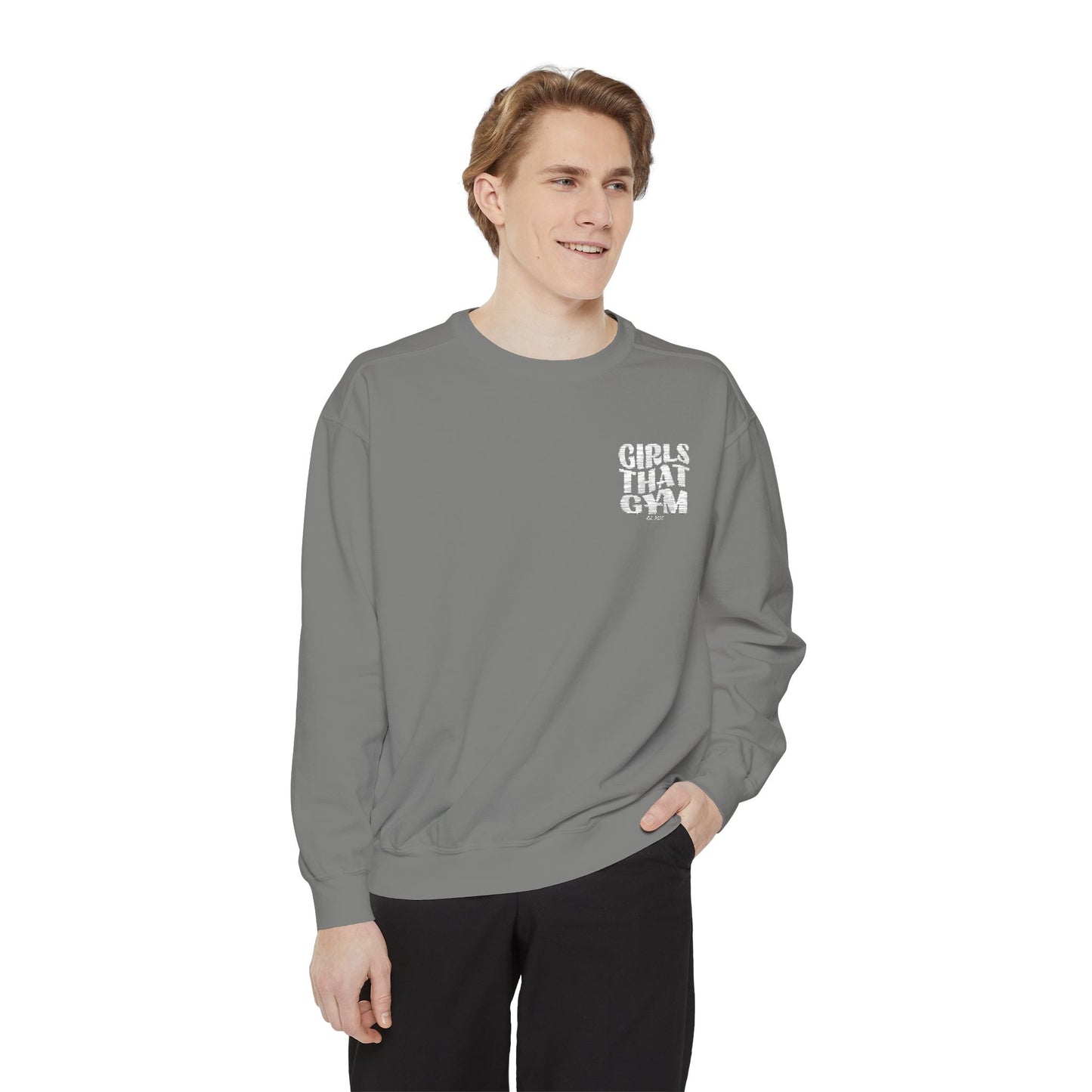 Premium Sweatshirt - White Logo