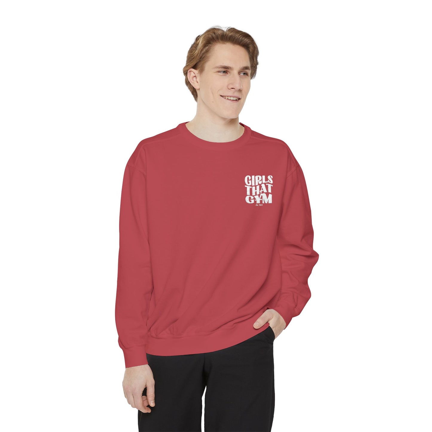 Premium Sweatshirt - White Logo