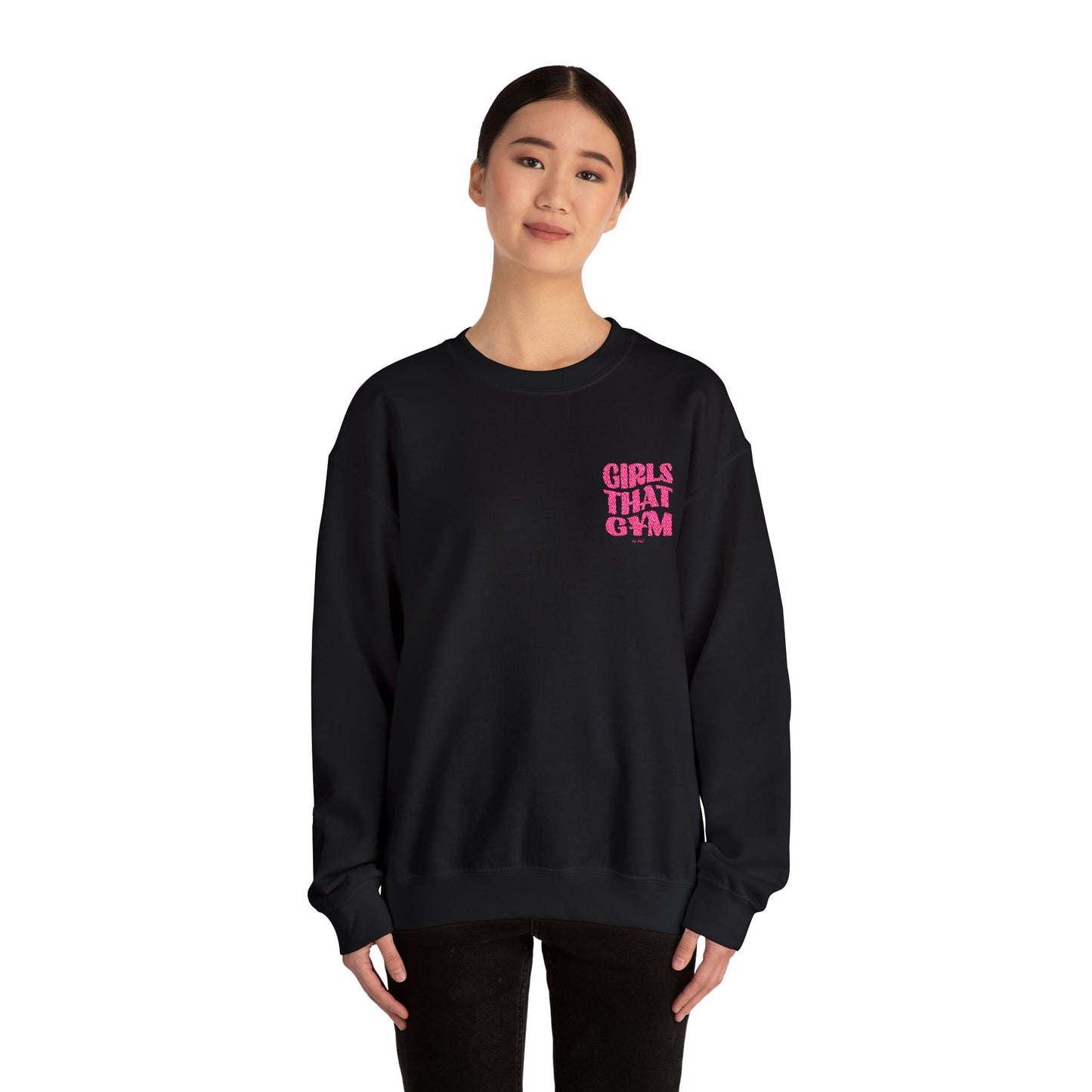 Essential Sweatshirt - Pink Logo