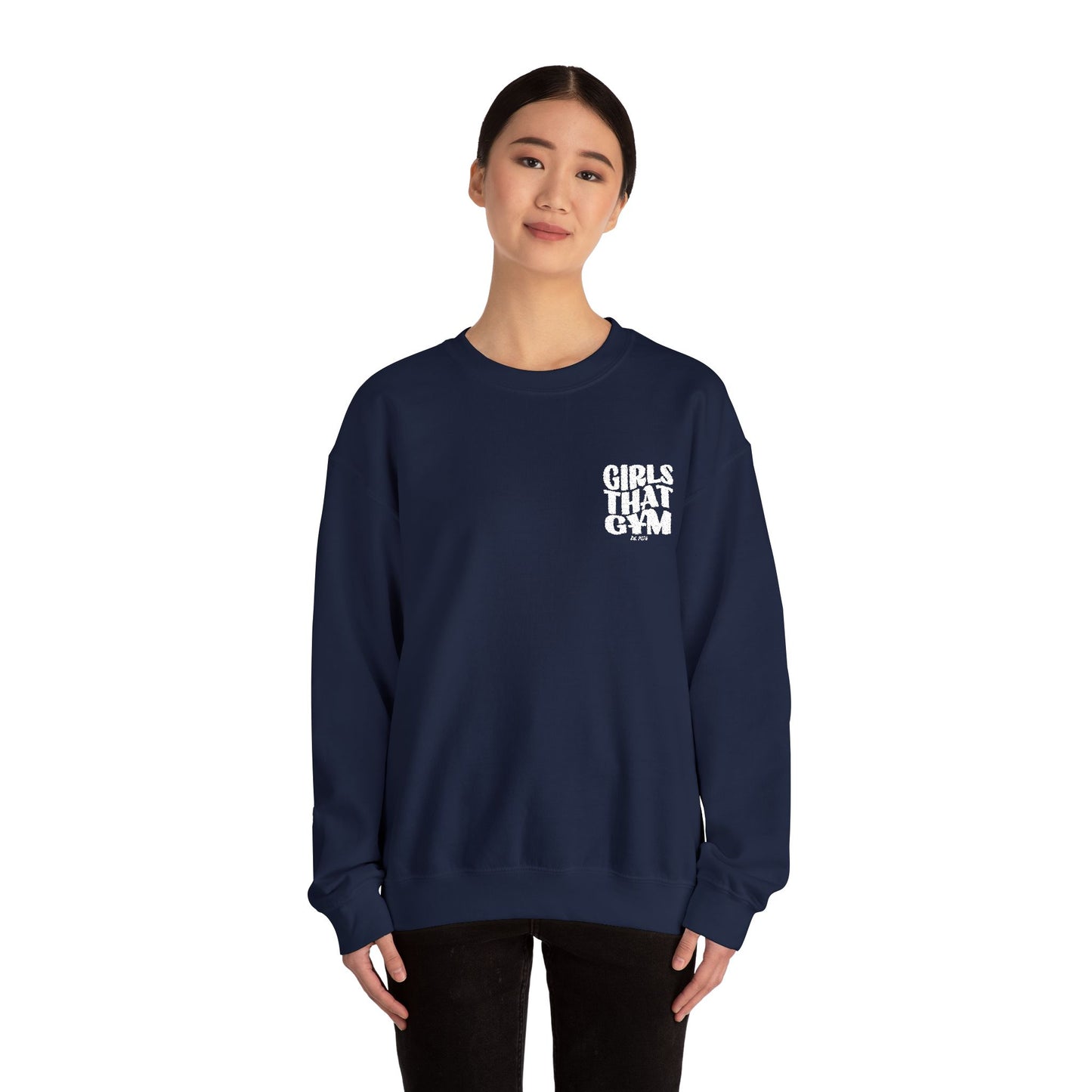 Essential Sweatshirt - Black/White Logo