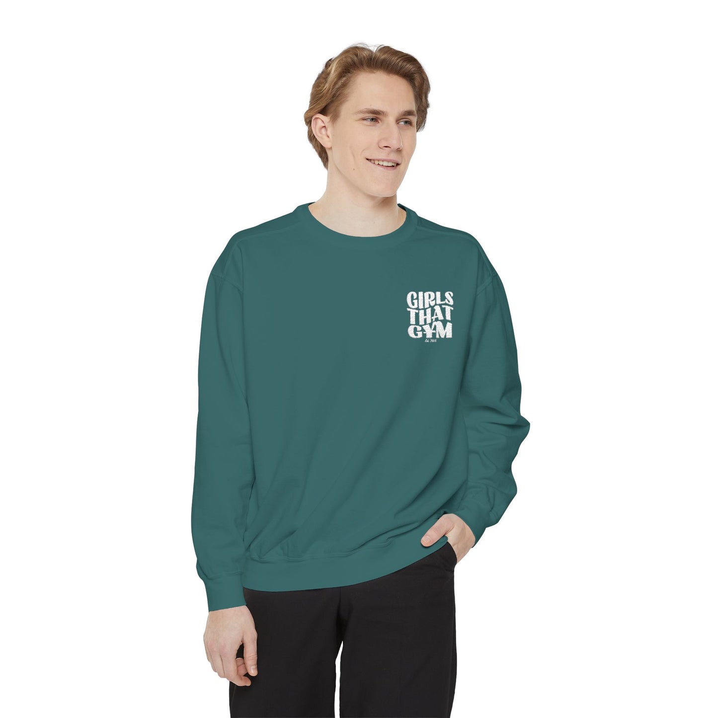 Premium Sweatshirt - White Logo