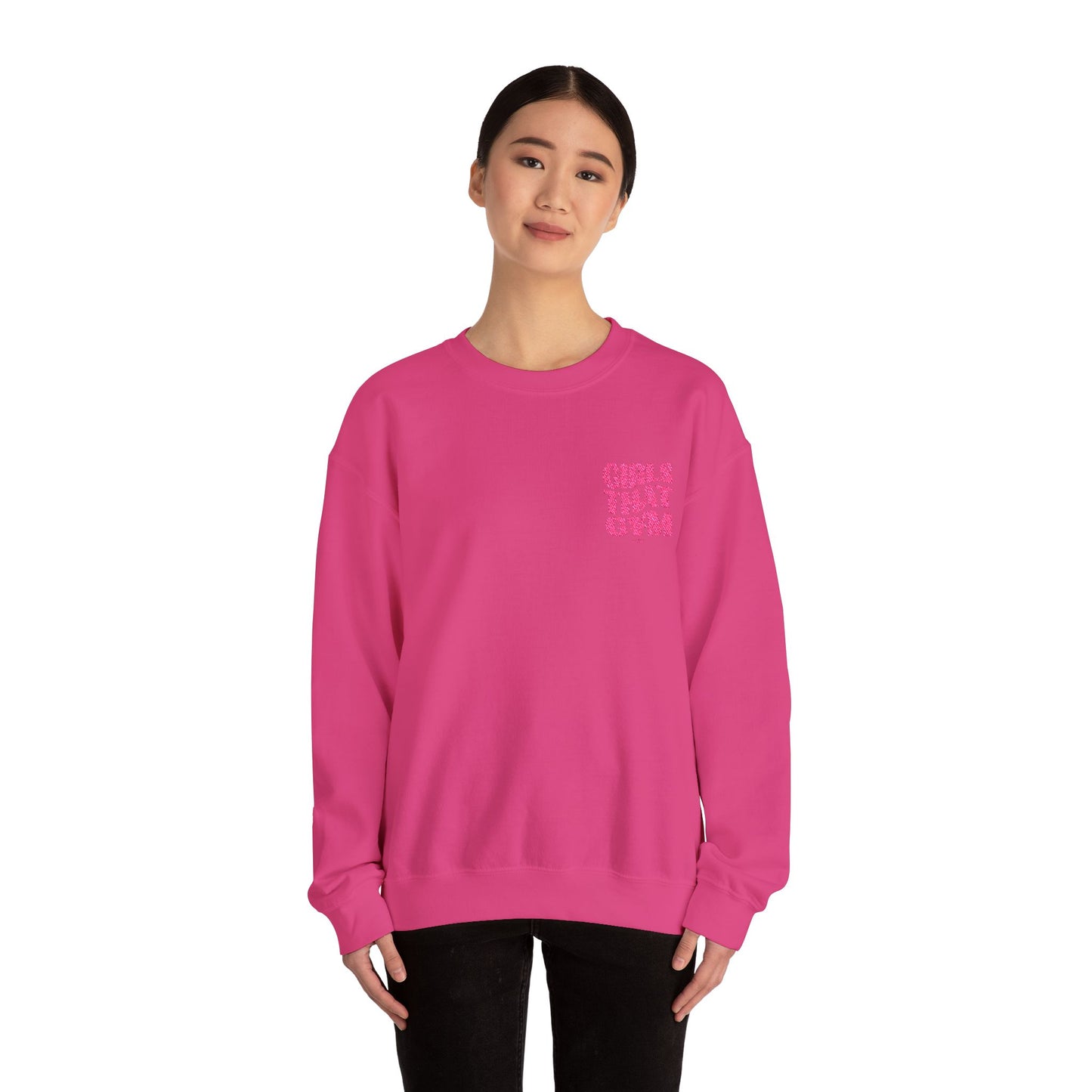 Essential Sweatshirt - Pink Logo