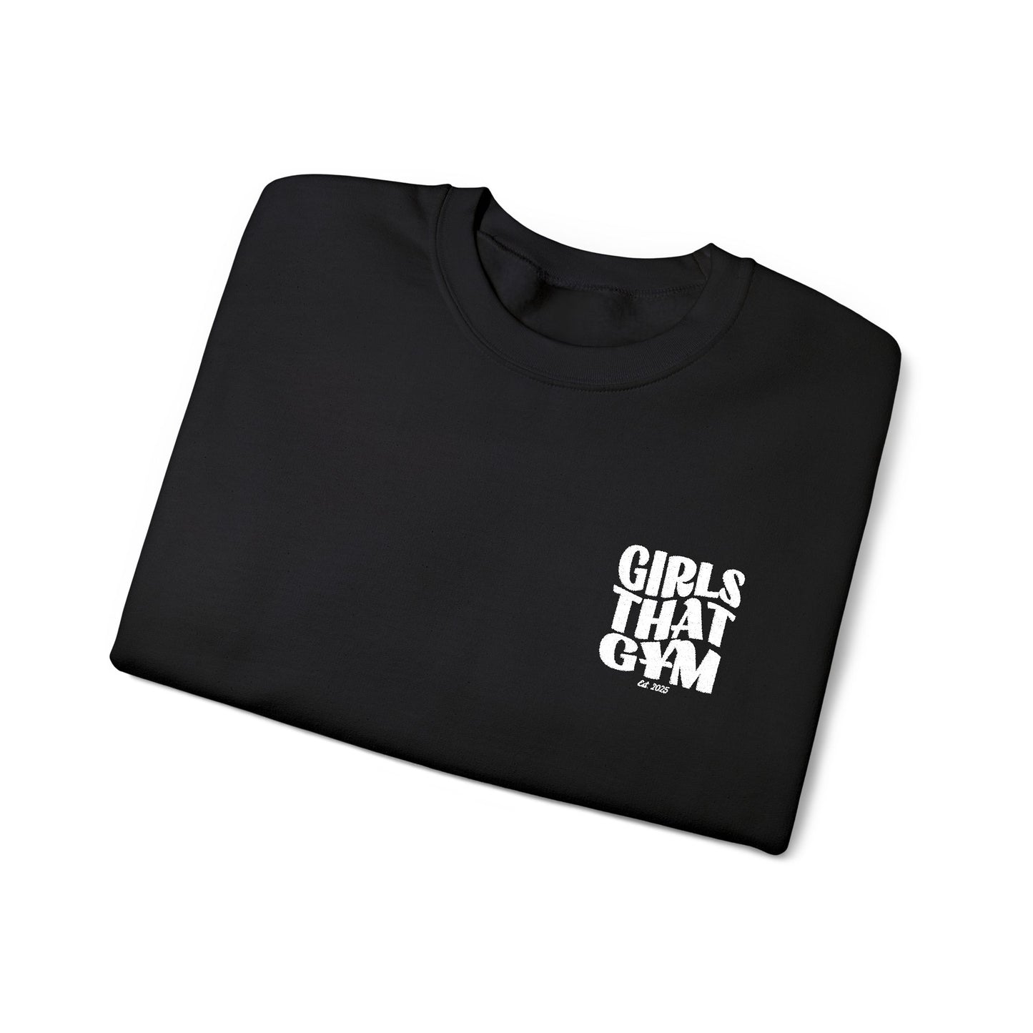 Essential Sweatshirt - Black/White Logo
