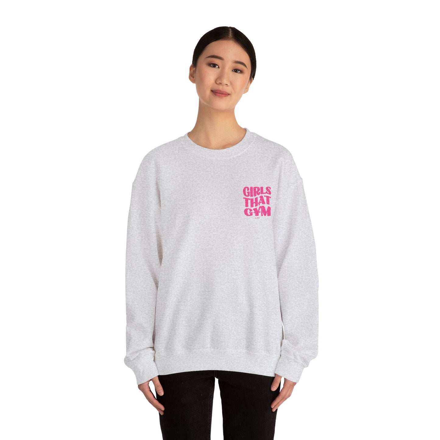 Essential Sweatshirt - Pink Logo