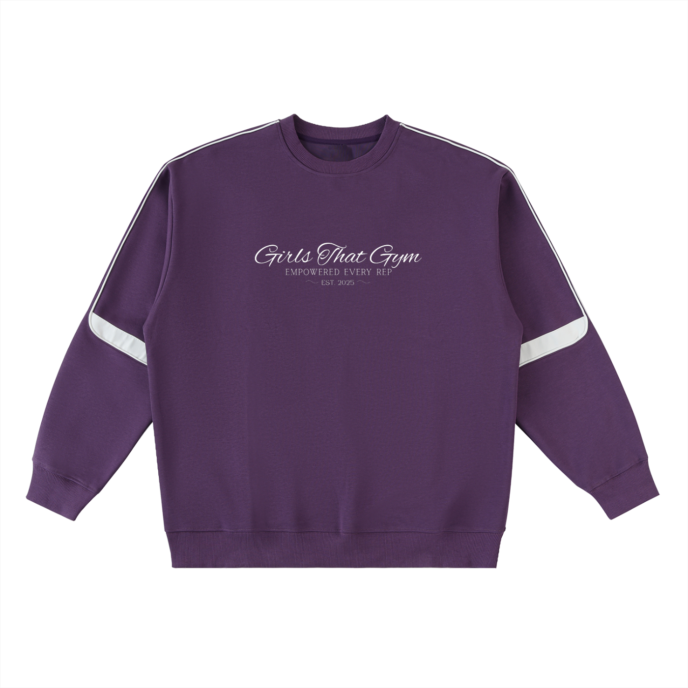 Empowered Every Rep Embroidered Sweatshirt - White Logo